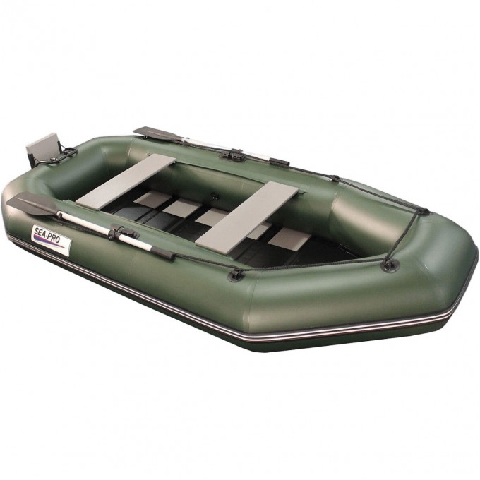 Лодка ПВХ SEA-PRO 260K зеленая 260KZ